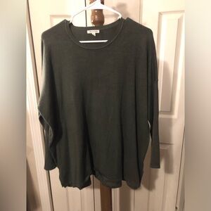 Tea n Rose Olive Green Sweater